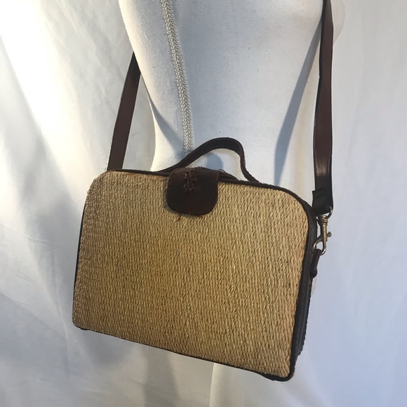 Handmade Two Way Top Handle Vanity Style Bag - Picture 2 of 7